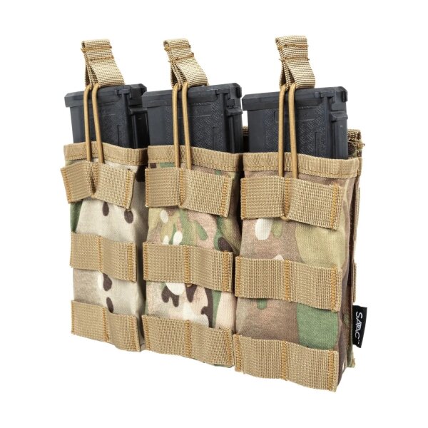 SATAC Open MOLLE Pouch for 3 Magazines M4 / AR15 - MC