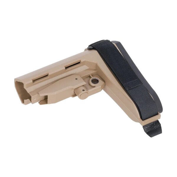 asgbox.pl - Taktyczna kolba King Arms x EMG BETA Brace style do replik M4/M16 Flat Dark Earth