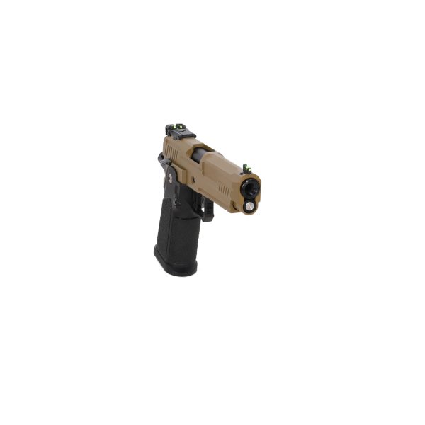 asgbox.pl - Arcturus Hi-Capa Vanguard 5" Pistolet GBB - Half-Tan