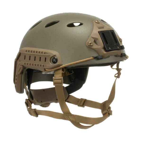 FMA FAST PJ Helmet Replica Carbon Fiber Version Tan M/L