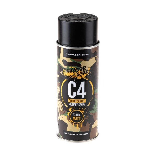 Invader Gear C4 Mil Grade Color Spray RAL9021