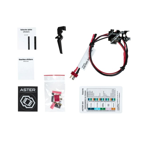 asgbox.pl - Zestaw kontrolera Gate Aster V2 SX Expert + Quantum Trigger (Front Wired) rev.2
