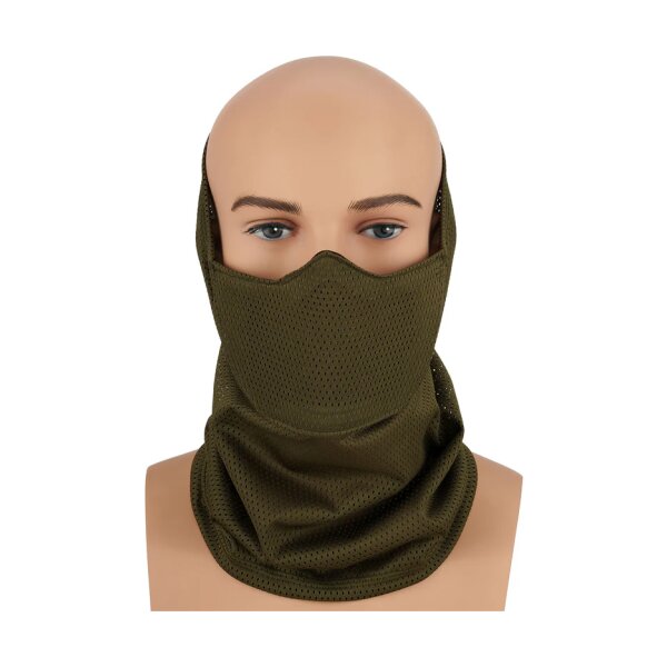 asgbox.pl - Maska ochronna Cygnus Armory Face Warrior Defender Oliwkowa