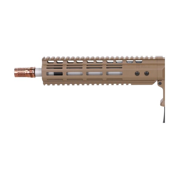 asgbox.pl - Karabinek ASG GBBR Noveske Ghetto Blaster NHR-9 10.5" MWS Gen.2 Flat Dark Earth