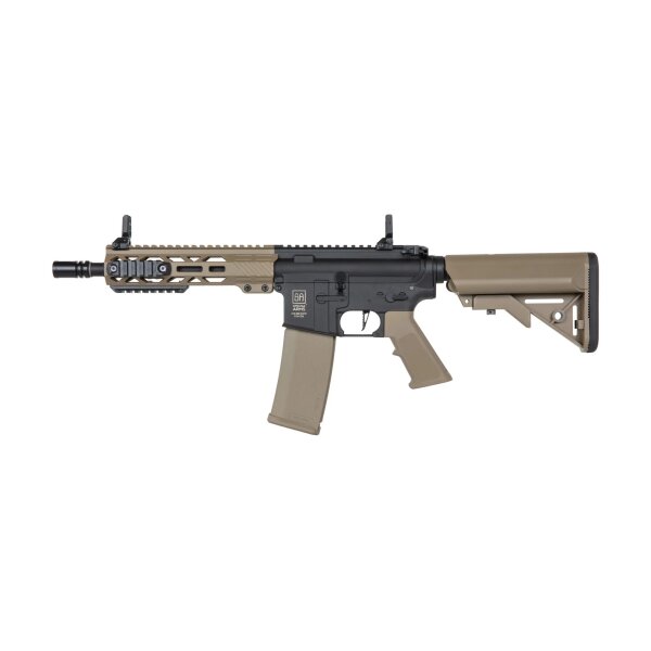 SA M4 CQB M-LOK Gen2 (SA-F08 FLEX(TM) HAL ETU(TM)) – Half-Tan