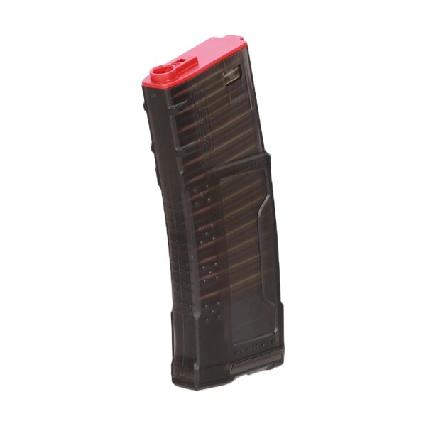 asgbox.pl - Magazynek mid-cap 250 kulek King Arms x Strike Industries do replik typu M4/M16 Przeźroczysty