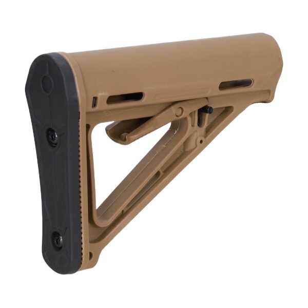 asgbox.pl - Kolba CS style East Crane do replik M4/M16 Tan