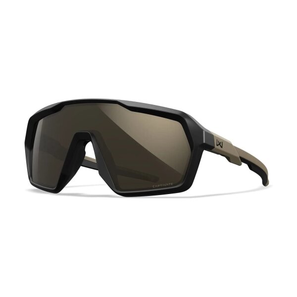 WILEY X CITADEL CAPTIVATE(TM) Shooting Glasses (Tungsten Lens) – Tan