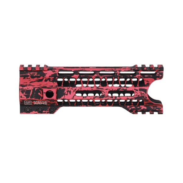 asgbox.pl - Zestaw Specna Arms x Mancraft CNC Speedsoft Splash Anodised do replik M4/M16 Czarno-Czerwony