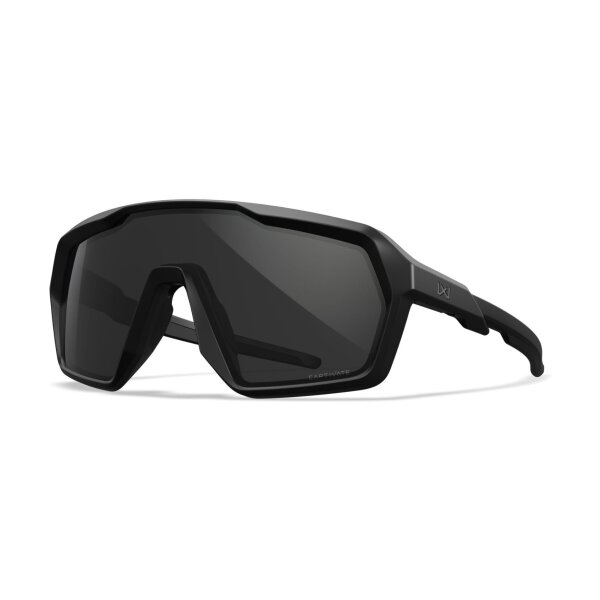 WILEY X CITADEL CAPTIVATE(TM) Shooting Glasses (Smoke Lens) – Black