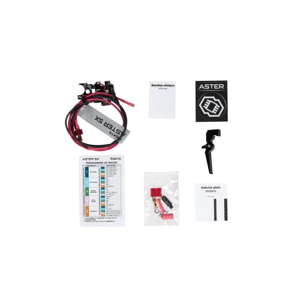 asgbox.pl - Zestaw kontrolera GATE ASTER V2 SX + Quantum Trigger [Rear Wired] Expert rev.2
