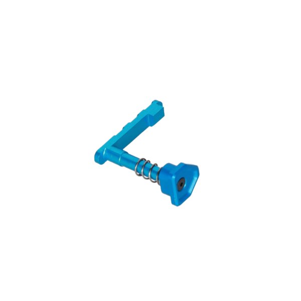 asgbox.pl - Zwalniacz magazynka CNC Specna Arms x Mancraft do replik M4/M16 v.1 Niebieski