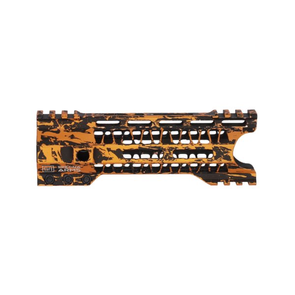 asgbox.pl - Zestaw Specna Arms x Mancraft CNC Speedsoft Splash Anodised do replik M4/M16 Czarno-Pomarańczowy