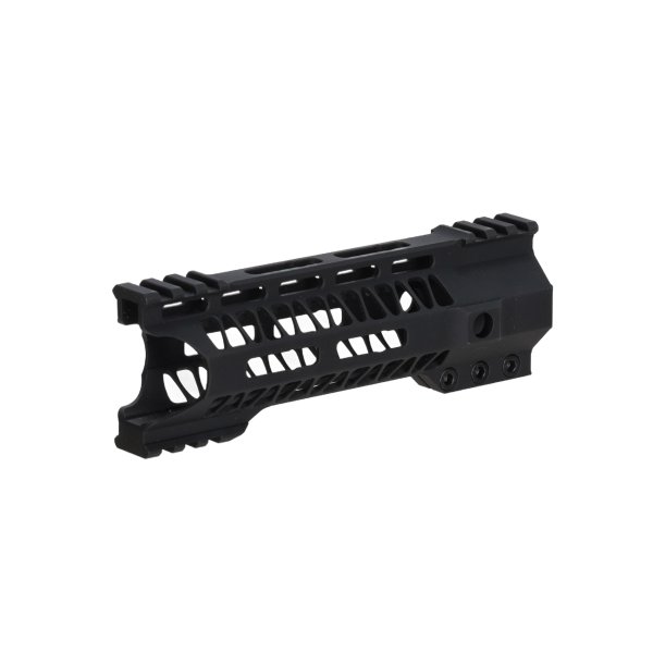 asgbox.pl - Szyna montażowa Specna Arms x Mancraft 7" CNC do M4/M16 ver.1 Czarna