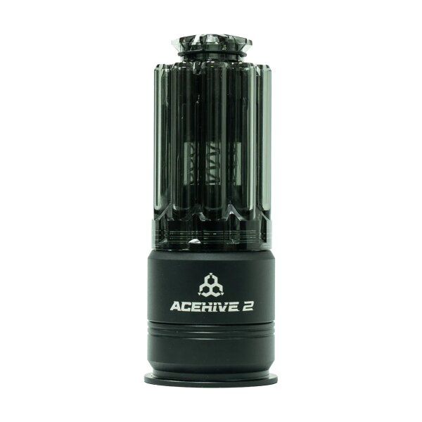 AceTech AceHive 2 40mm Gas Grenade, 80 BBs – Black