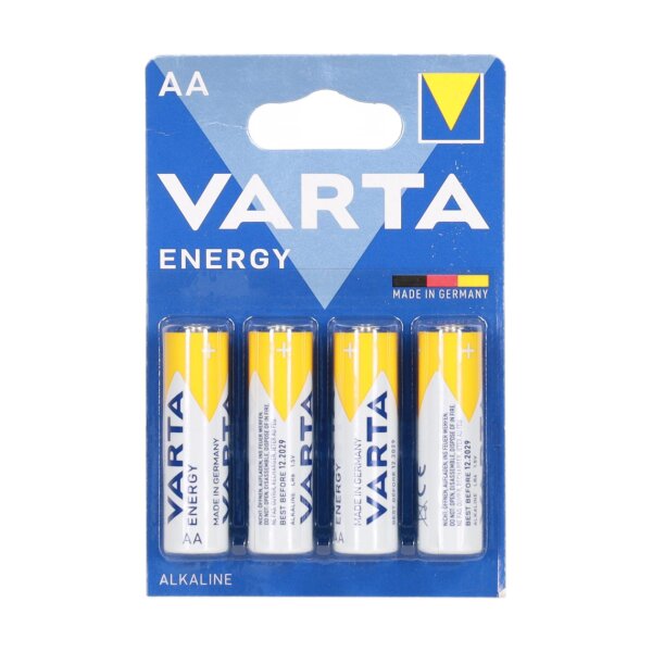 asgbox.pl - Zestaw 4 sztuk baterii LR06 (AA) Varta Energy
