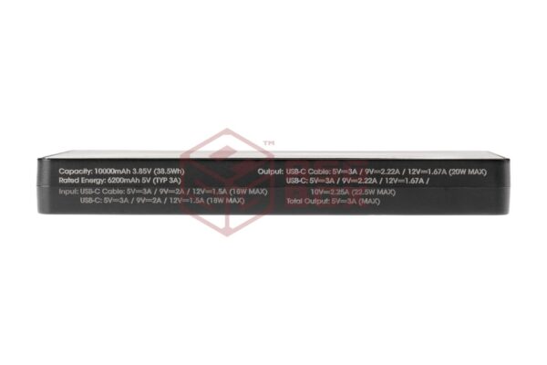 Nitecore Pocket Powerbank 10000mAh Black - obrazek 6