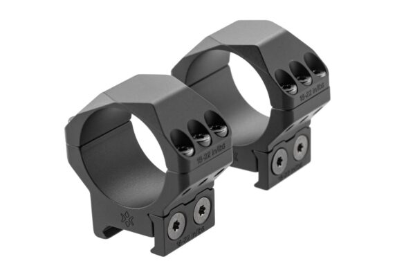 Vector Optics 34mm Low Profile Picatinny Rings Black - obrazek 5