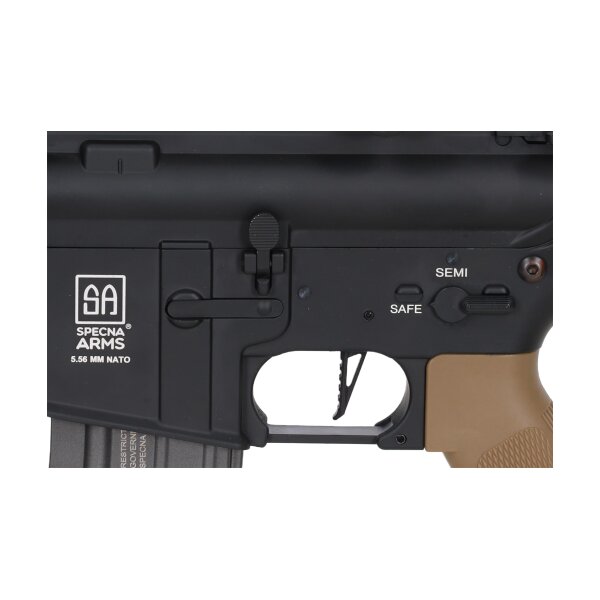 asgbox.pl - Specna Arms M4/AR15 SA-B02 ONE Karabin szturmowy AEG 11" (HAL) Half-Tan - OUTLET