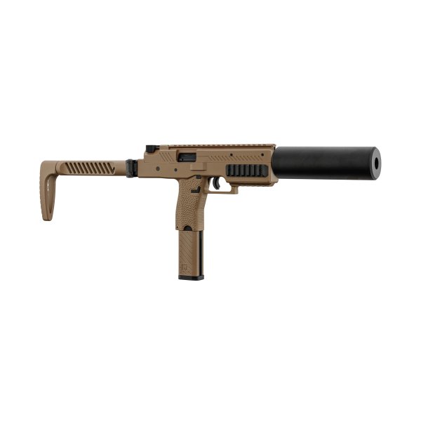 Replica SMG VMP-1X Black with  silencer - REP NUPROL VMP-1 SMG TAN+SIL+MAG - 0.95J