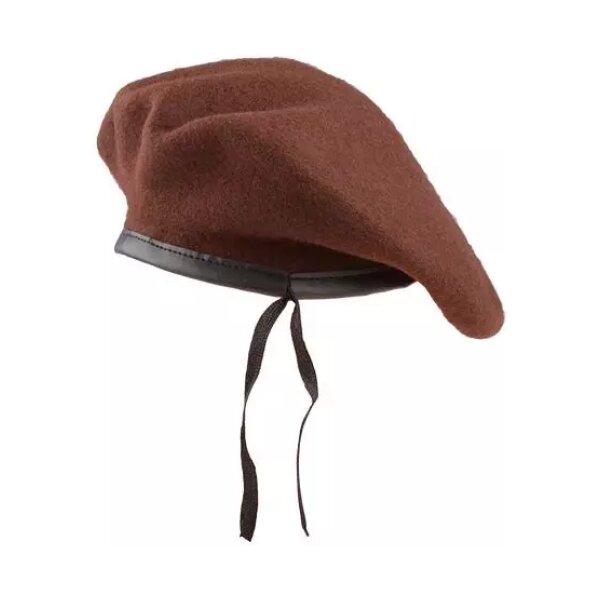 asgbox.pl - Beret wojskowy - kasztanowy