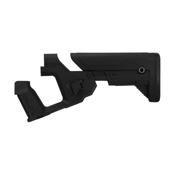 Lancer Tactical Alpha stock Black for M4 AEG -