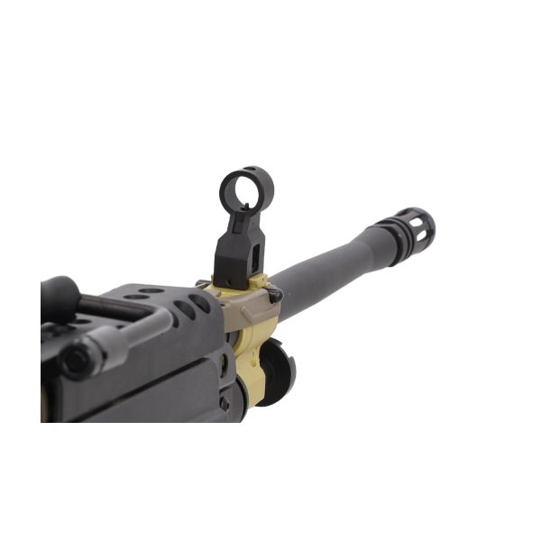 asgbox.pl - FN Herstal M249 MK2 EDGE Karabin maszynowy AEG Czarny (Bez oznaczeń licencyjnych) - OUTLET