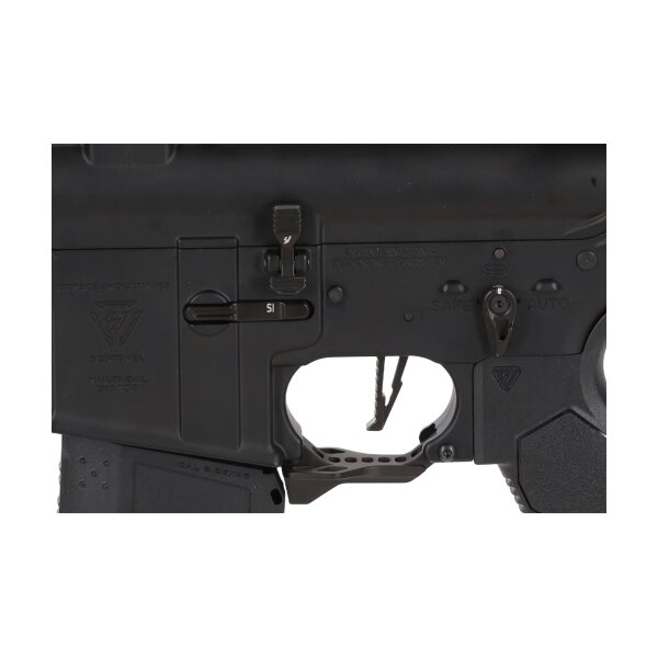 asgbox.pl - Karabinek ASG King Arms x Strike Industries Sentinel GRIDLOK® 11" Aster SE ETU Czarno-złoty