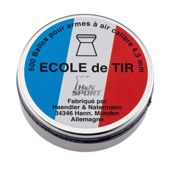 Plombs ''Ecole de tir'' cal. 4,5 mm