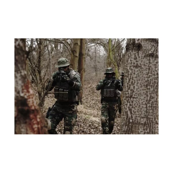 asgbox.pl - Spodnie Combat Uniform z nakolannikami - olive