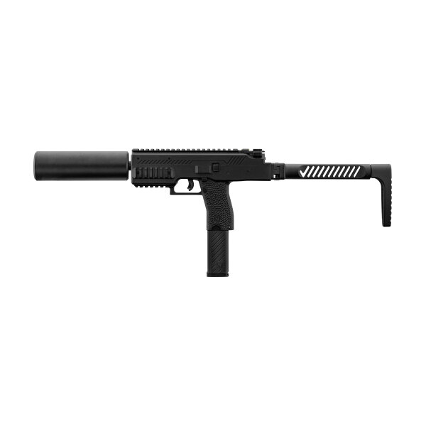 Replica SMG VMP-1X Black with  silencer - Replica SMG VMP-1X Black with 0.95J silencer