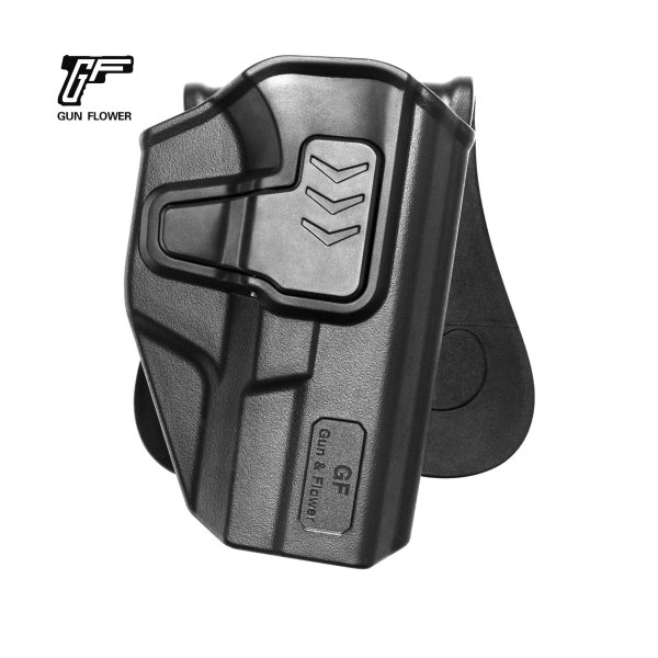 G a F OWB Holster Glock Compact (19 / 23 / 32), Right-Handed – Black