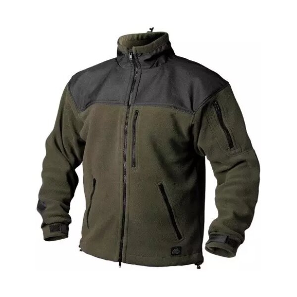 asgbox.pl - Polar Classic Army Fleece Jacket - oliwkowo/czarny