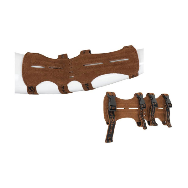 Traditional Essential Long Arm Guard 28 cm Brown - Essential arm guard 28cm