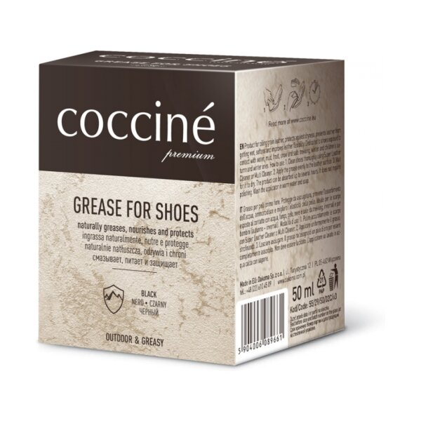 asgbox.pl - Tłuszcz ochronny do obuwia Coccine Premium 50ml Natural/ Bezbarwny