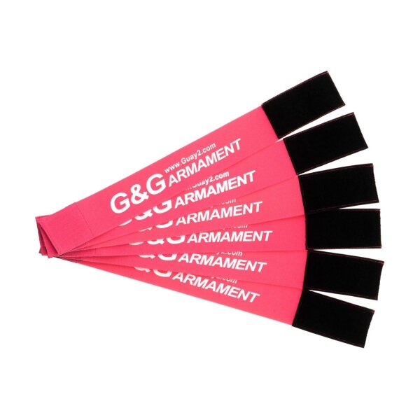 Team Armband Set 6pcs Pink