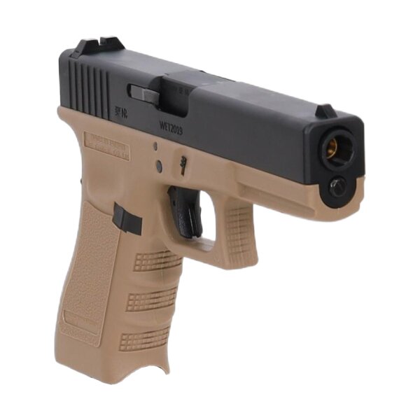 asgbox.pl - WE WE17 Gen.3 Pistolet GBB Half-Tan
