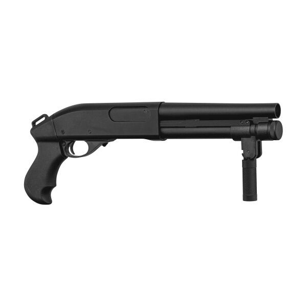 M870 Golden Eagle Gas Pump Action Shotgun Replica Black - Replica M870 Golden Eagle Black Gas Pump Shotgun