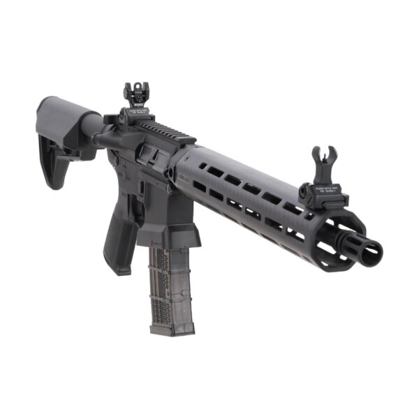 asgbox.pl - Karabinek ASG King Arms x Lancer Systems L15 LCH7 12" Real Carbon Czarny