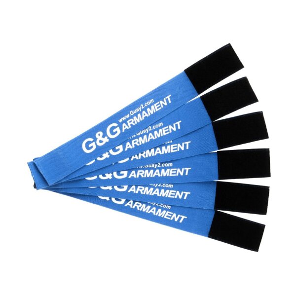 Team Armband Set 6pcs Blue