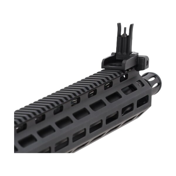 asgbox.pl - Specna Arms AR10 SA-E35 EDGE Karabin wyborowy AEG 16" (HAL) Czarny - OUTLET