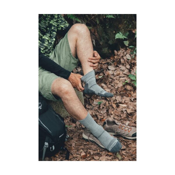 asgbox.pl - Skarpety Na Giean ENHANCED MEDIUM WEIGHT CREW NGCM0003 GREY L (44-46) Szare