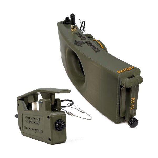 Stingray Claymore Airsoft Mine with Remote Trigger – Green