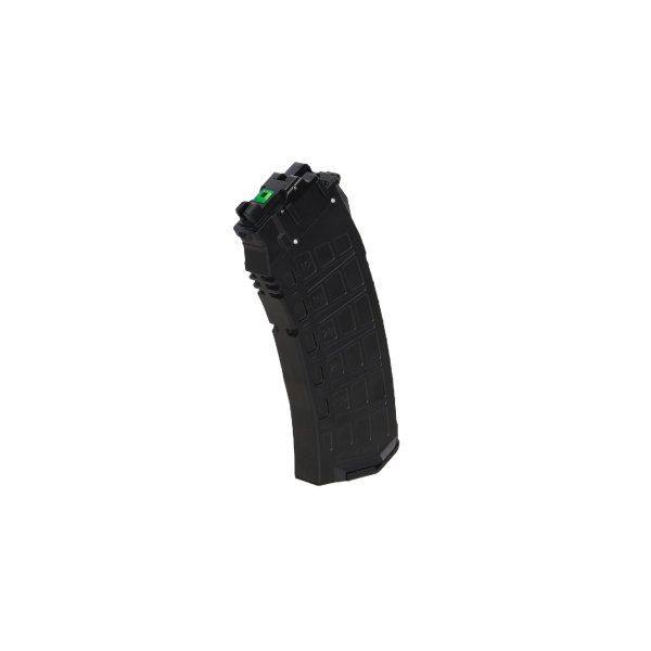 asgbox.pl - Specna Arms AK magazynek low-cap 35 kulek green gas do SA-J21/22 GBBR - Czarny