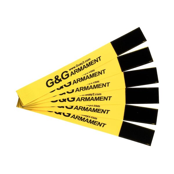 Team Armband Set 6pcs Yellow