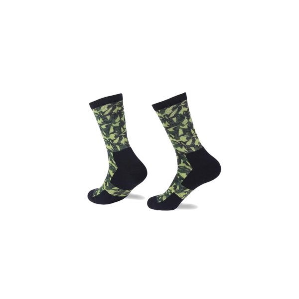 asgbox.pl - Skarpety Na Giean BOULDER WAY MEDIUM CREW BWCM5002 HIGH SUMMER L (44-46) Czarno-zielone