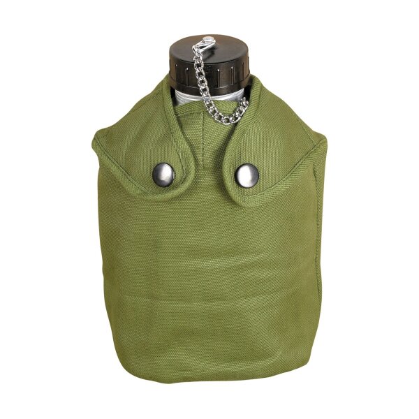 Military water bottle with cover - Military gourd