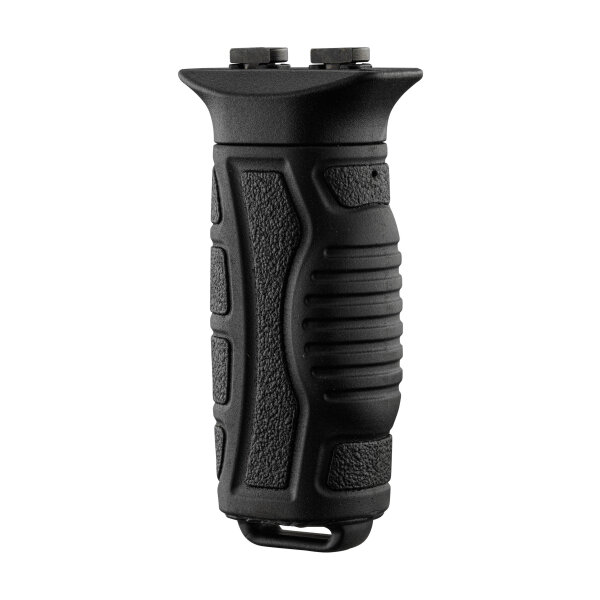 Vertical handle with M-LOK attachment - FRONT VERTICAL RUBBER HANDLE M-LOK ATTACHMENT