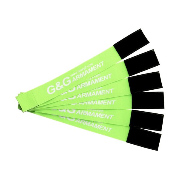 Team Armband Set 6pcs Green