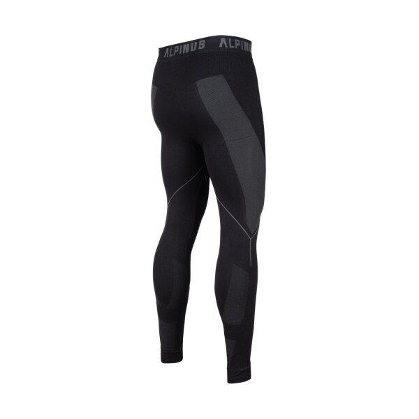 asgbox.pl - Spodnie termoaktywne męskie Alpinus Tactical Base Layer Czarno-Szary